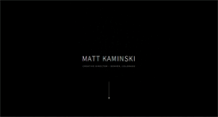 Desktop Screenshot of mattkaminski.com